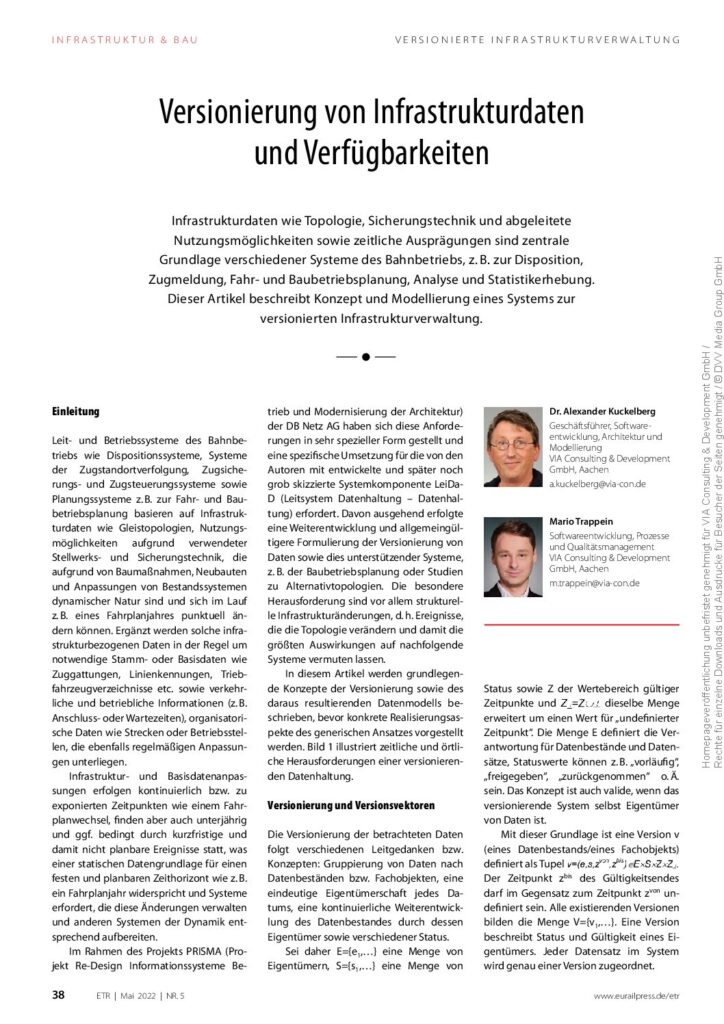 Infrastrukturversorgung